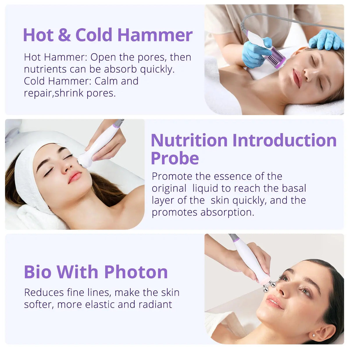 Professional Hydro Water Oxygen Jet Peel Facial Machine