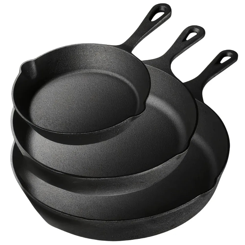 Aedg Heavy Duty Nonstick Chef Skillet Pan Cooking Set