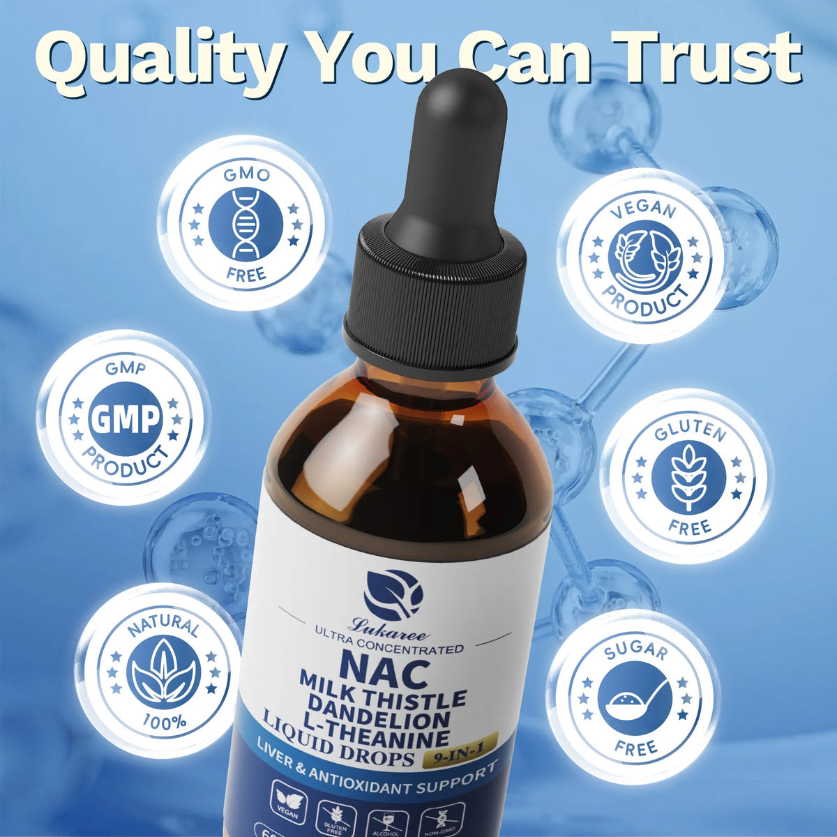 Beworths NAC Supplement With Milk Thistle And Selenium Antioxidant