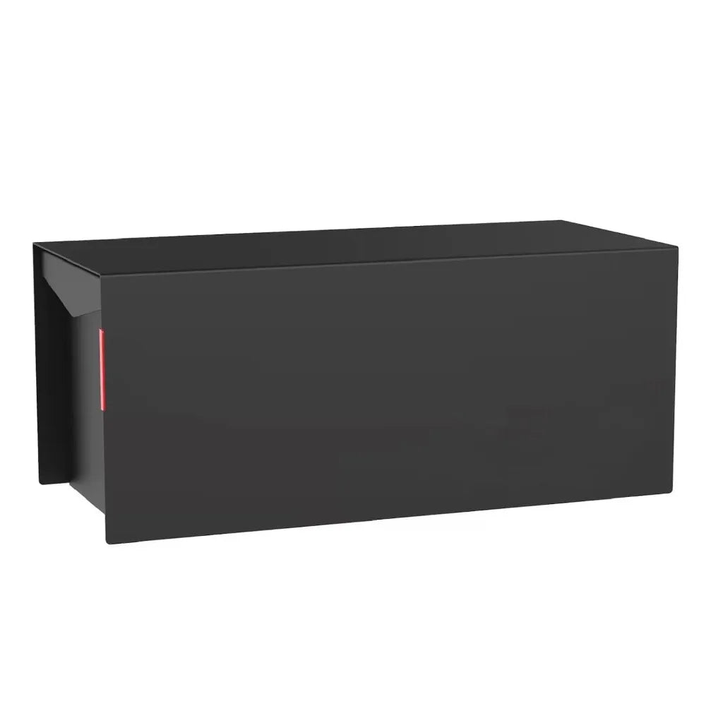 Modern Galvanized Steel Post Mount Weatherproof Mailbox